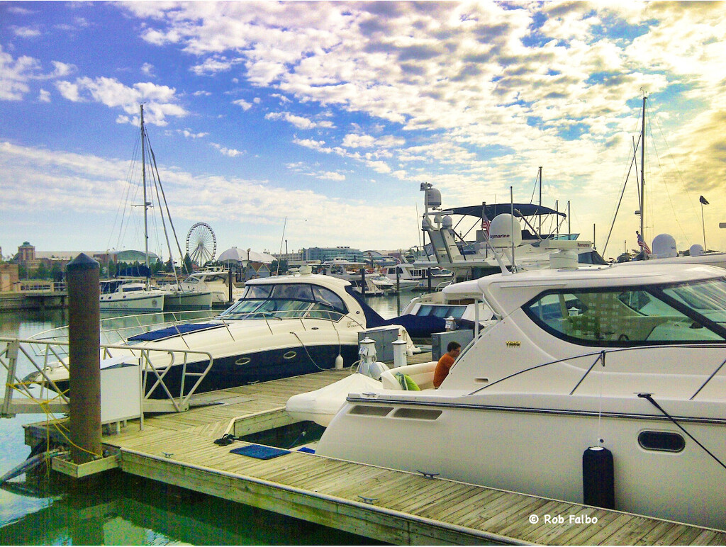 Chicago Harbor by robfalbo