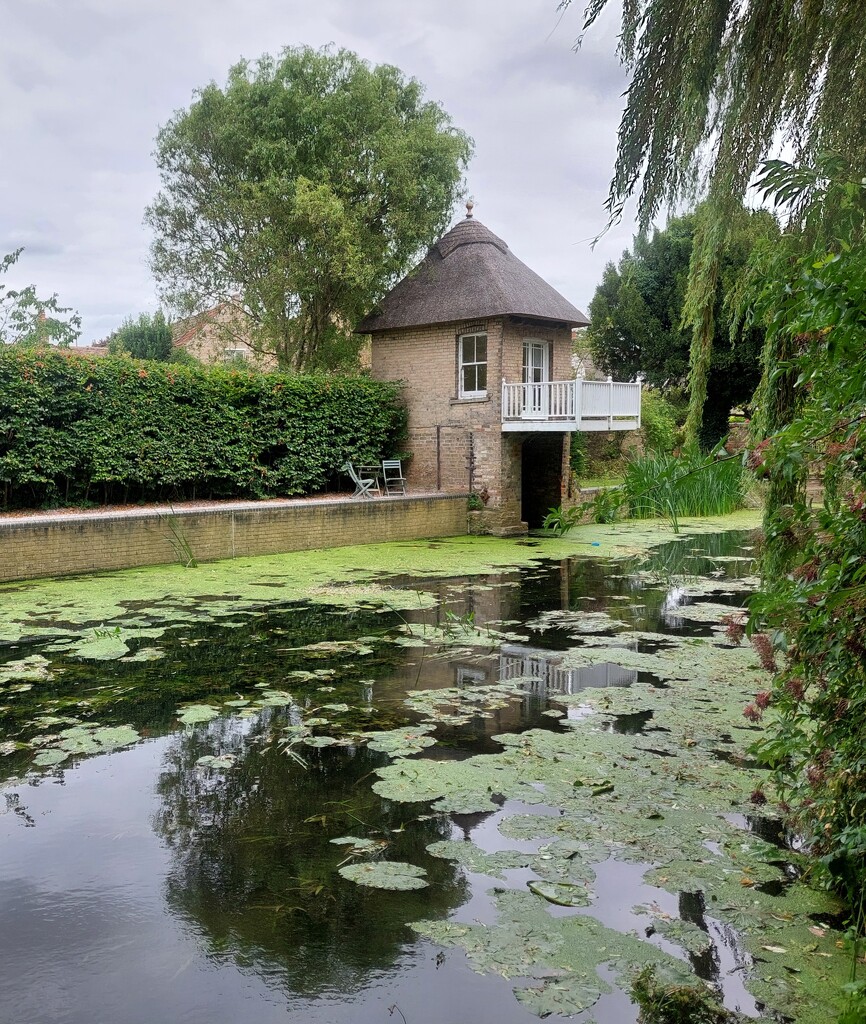 Thatched boathouse by busylady