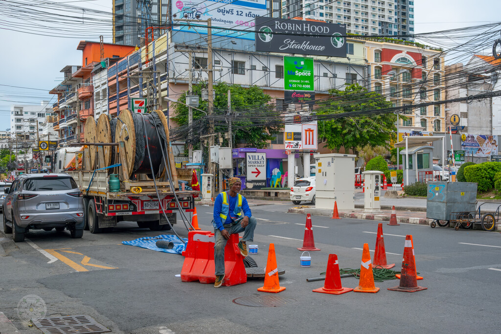 Road Works by lumpiniman