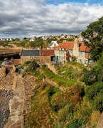 8th Aug 2024 - Looking down to Crail harbour……