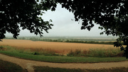 8th Aug 2024 - Pouring with rain in the distance.