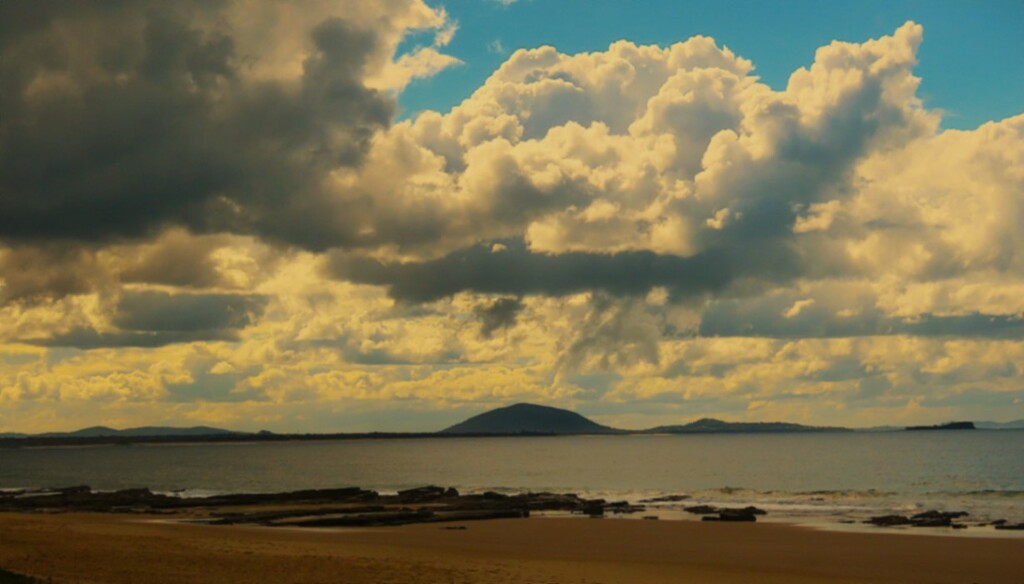 Clouds Over Coolum & Old Woman Island ~ by happysnaps