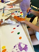 9th Aug 2024 - Finger and hand painting