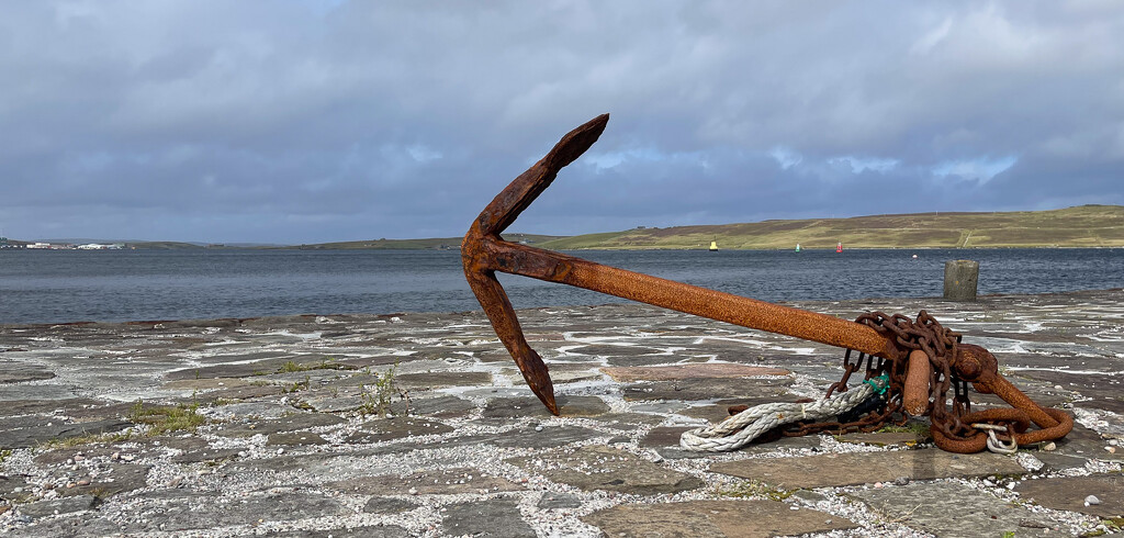 Ship's Anchor by lifeat60degrees