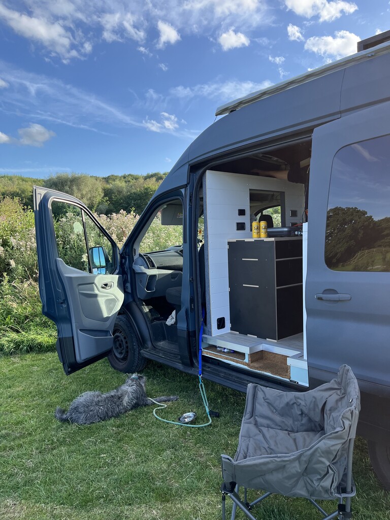 A beer at the van by helenawall