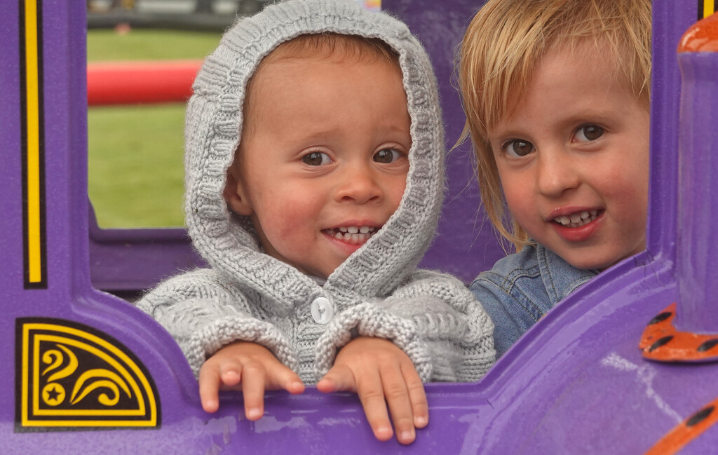 Fairground Ride in the Rain by phil_howcroft