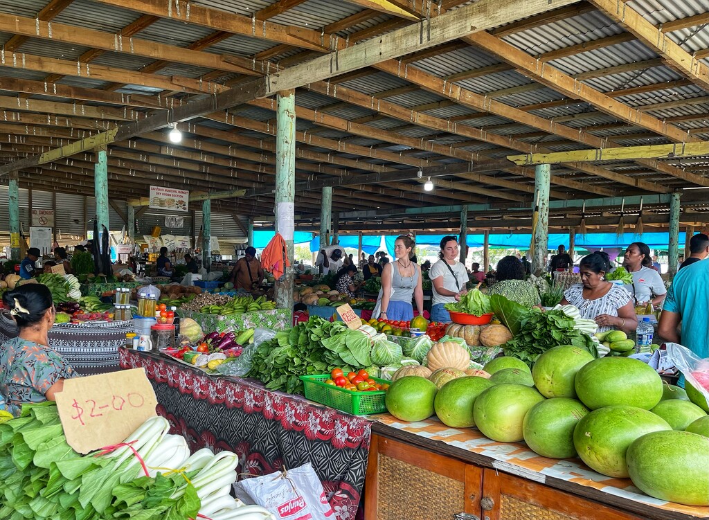 Savusavu Market by carolinesdreams