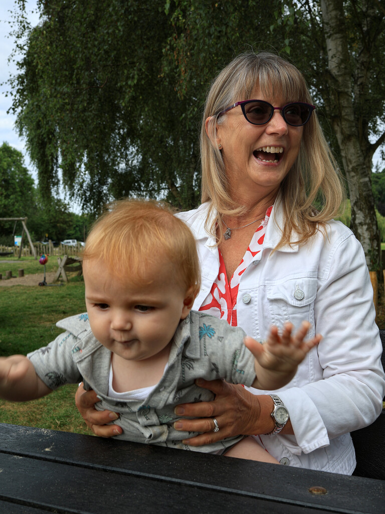 Very proud Nana with Henry. by neil_ge