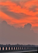 12th Aug 2024 - Sunset along The Battery in Charleston