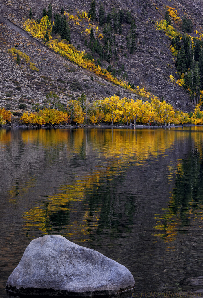 Convict Lake Reflections 2024 Reedit by jgpittenger