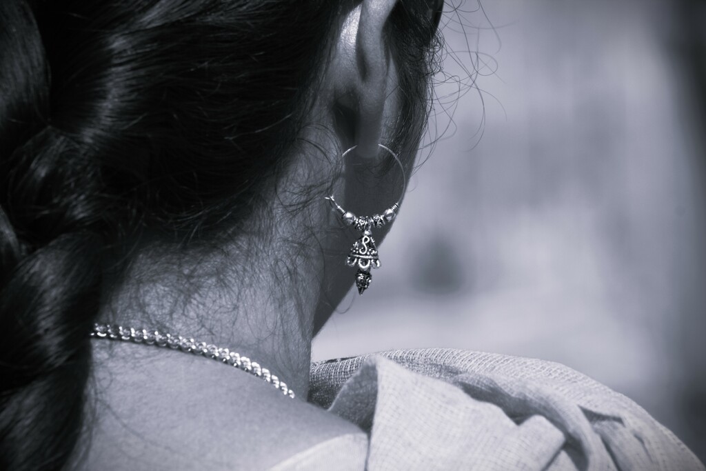 Girl with a Silver Earring by photohoot