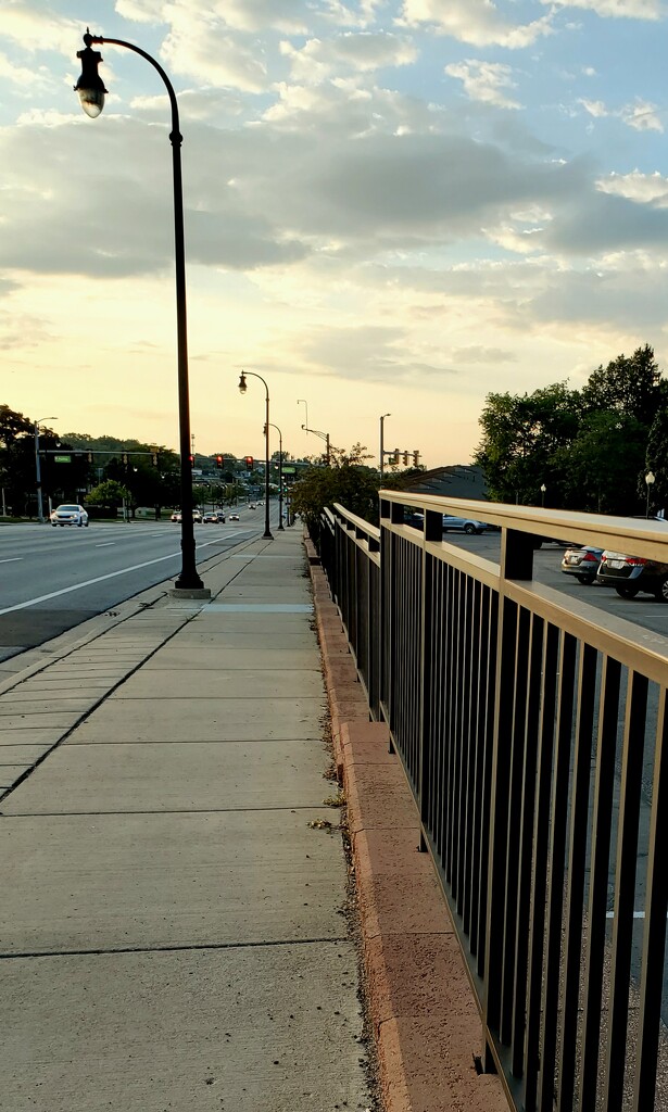 Walking home, summer evening by houser934