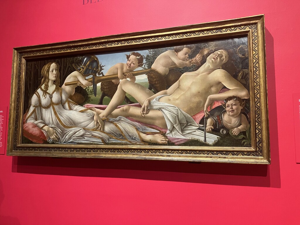 Venus and Mars (1485) by Botticelli  by foxes37