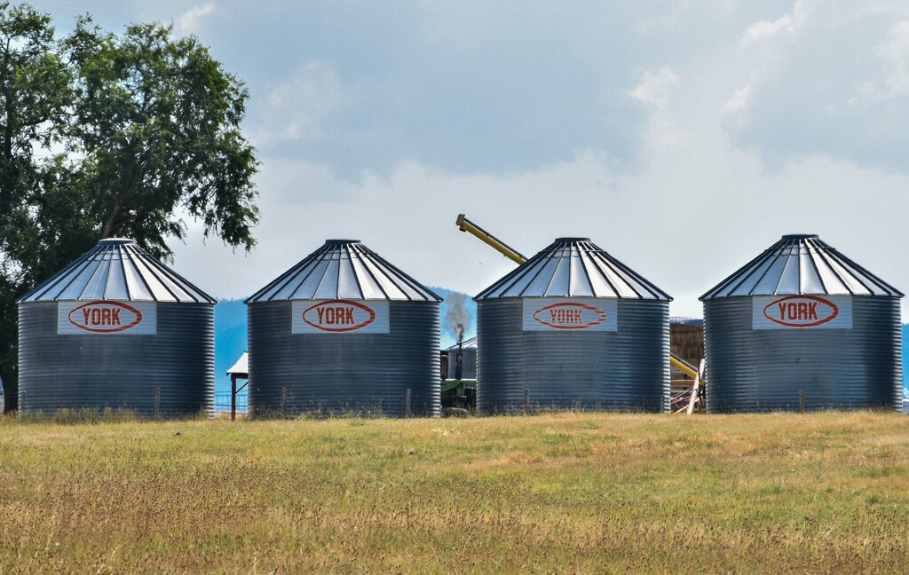 Grain Bins by bjywamer