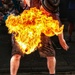 Playing with fire on the streets of Edinburgh. by billdavidson