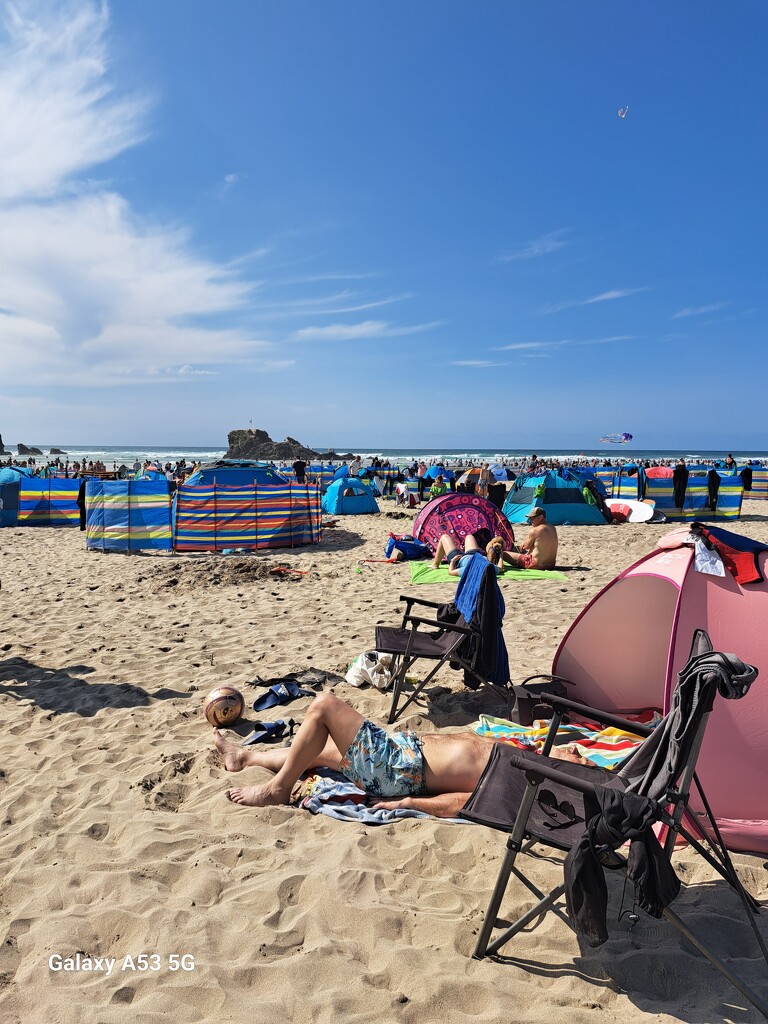 Day at the beach by ludbrook482