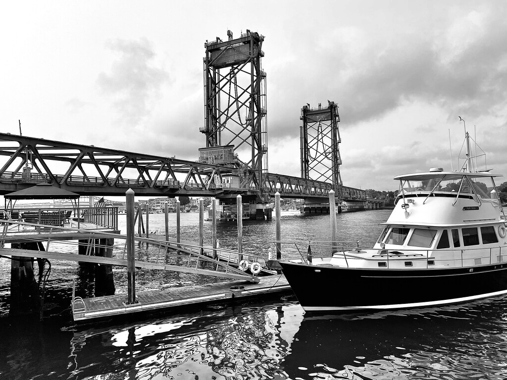 Docked By The Bridge by rickaubin