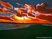 17th Aug 2024 - Sunset (painting)