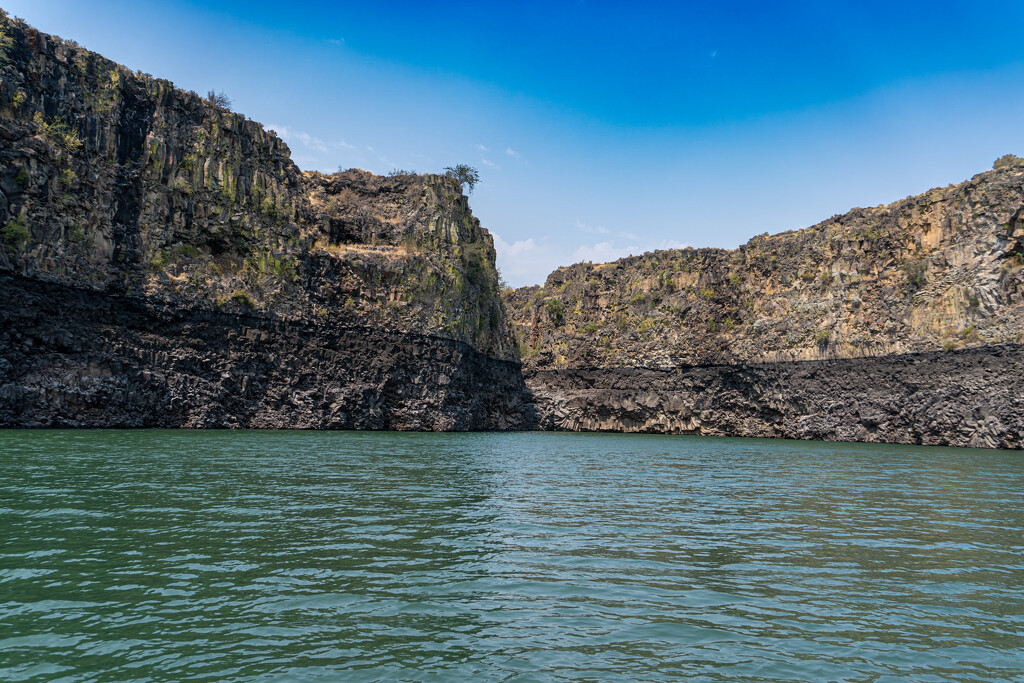 Waters Beneath the Cliffs by veronicalevchenko