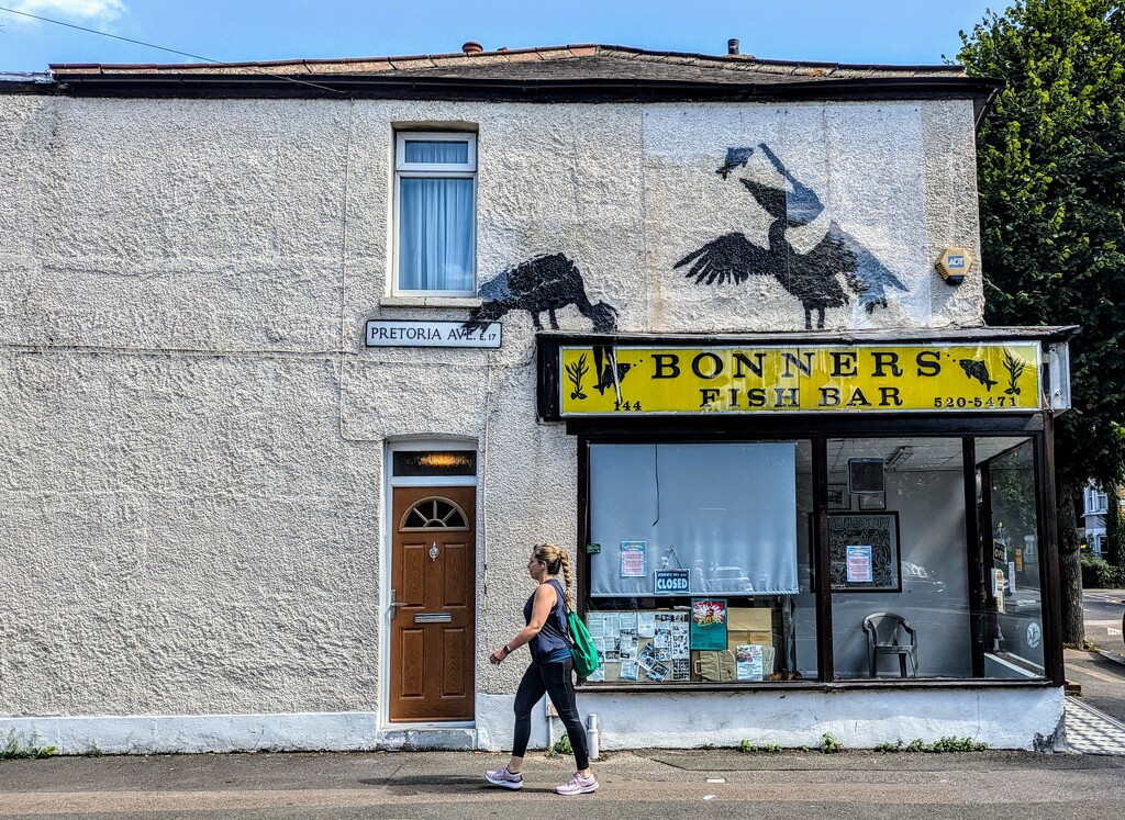 Banksy in Walthamstow  by boxplayer