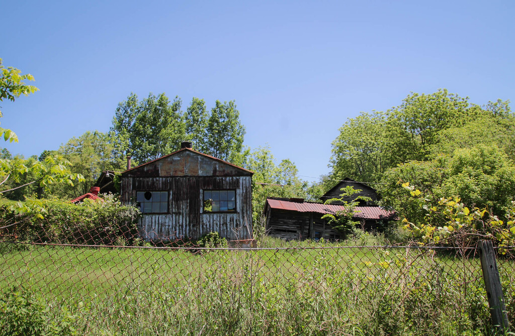 Old buildings by mittens