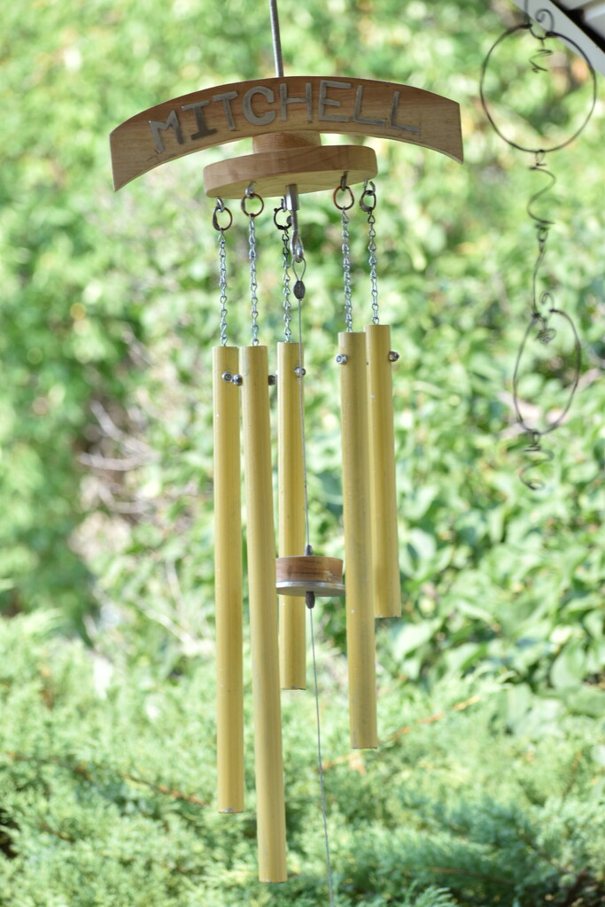 Personalized Wind Chimes by bjywamer