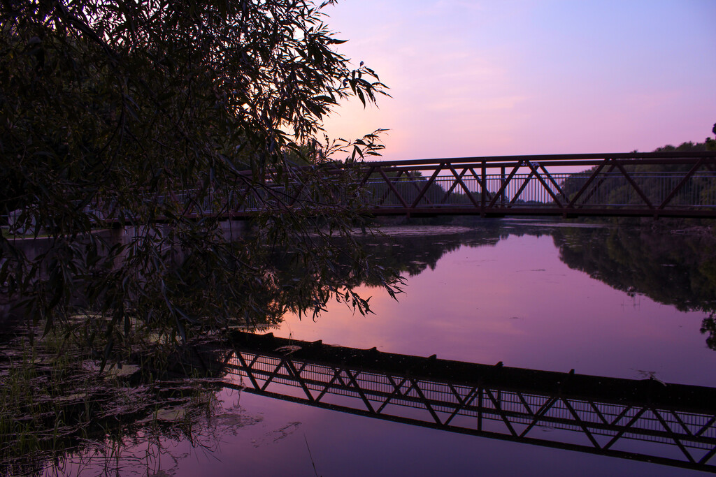 Day 6 - Bridge at Sunset by maggierileyphoto