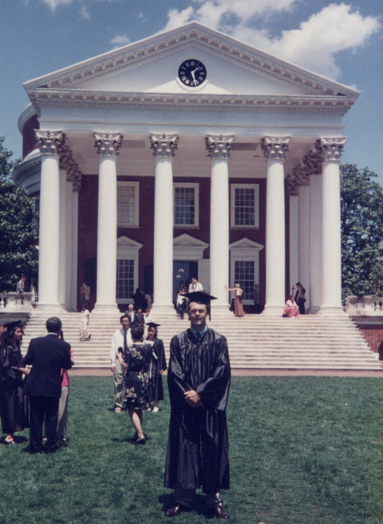 UVA Rotunda without scaffolding by eudora