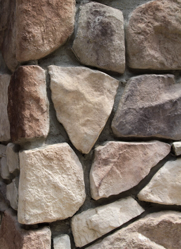 Stone wall abstract by mittens