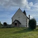 blue sky over St Hubert's Church, Idsworth by quietpurplehaze