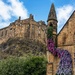 Edinburgh Castle seen from the Grassmarket  by billdavidson