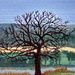 Tree in focus (painting) by stuart46