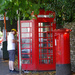 Bustop, Postbox and Book Exchange by thedarkroom