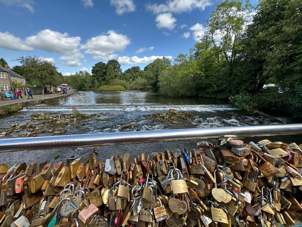 'Padlock' Foot Bridge in Bakewell by 365projectmaxine