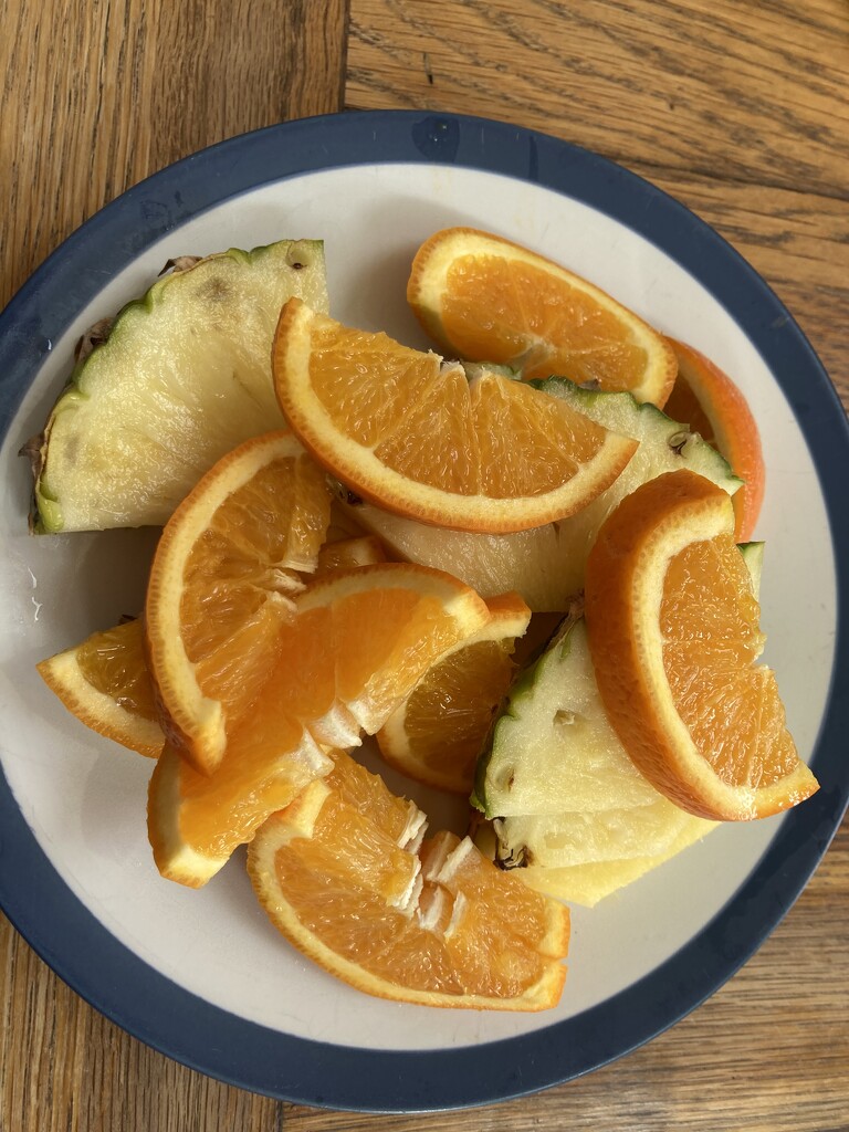 Plate of Fruit by cataylor41