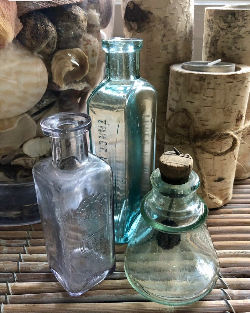 Antique Bottles  by dailypix