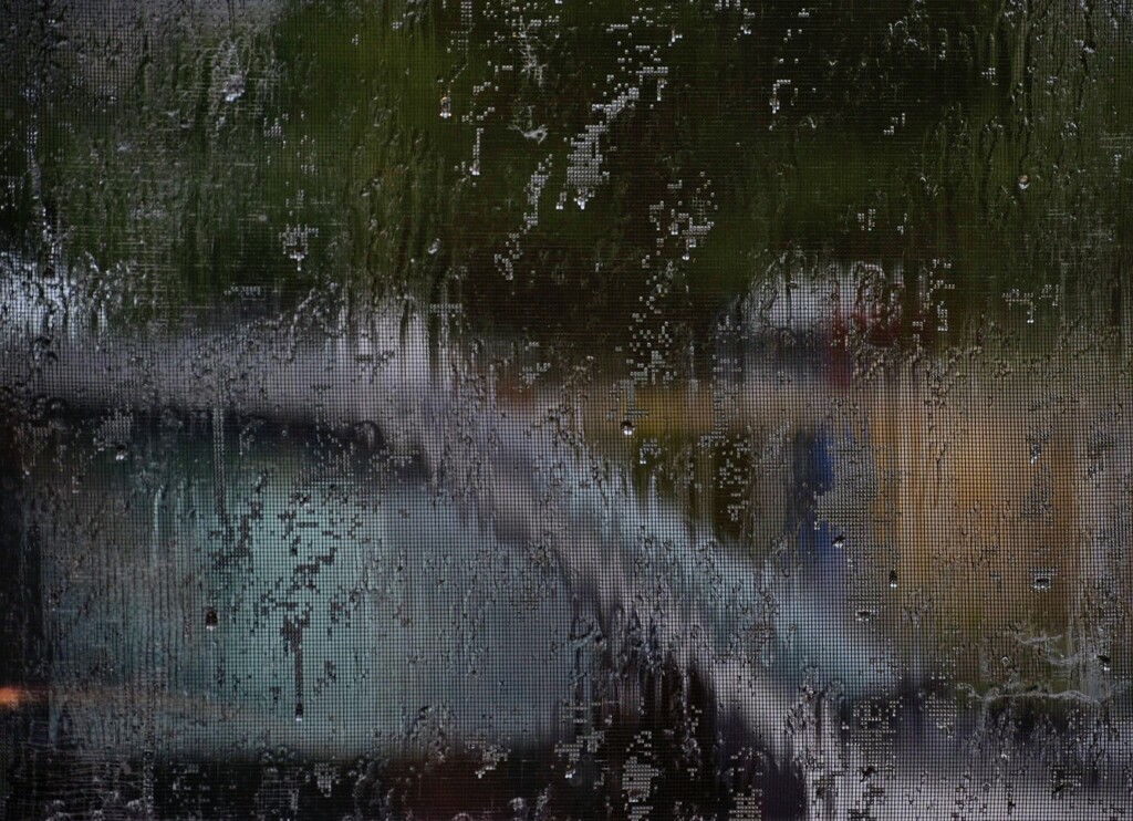 Rainy Day Abstract by bjywamer