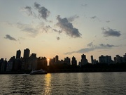 21st Aug 2024 - Manhattan at Sunset