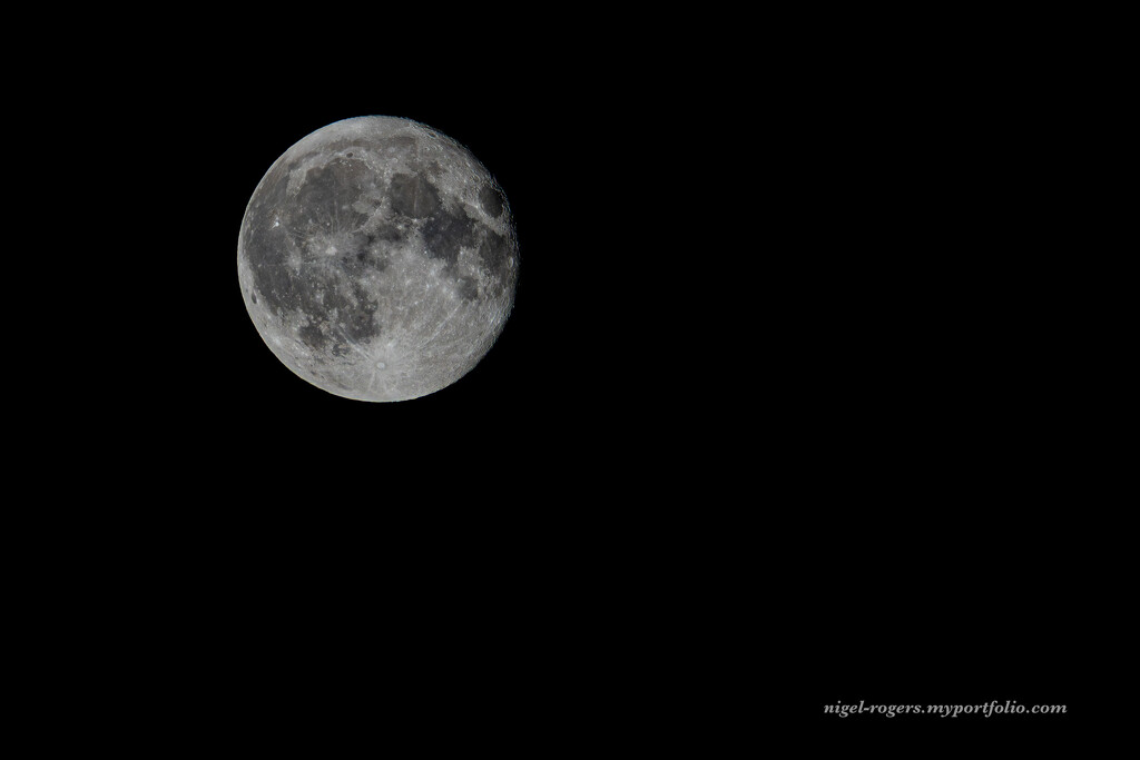 Supermoon one day on by nigelrogers