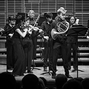 18th Aug 2024 - Students at a concert at the Sydney Conservatorium of Music. 