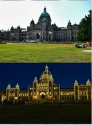 10th Aug 2024 - Parliament Building Day and Night