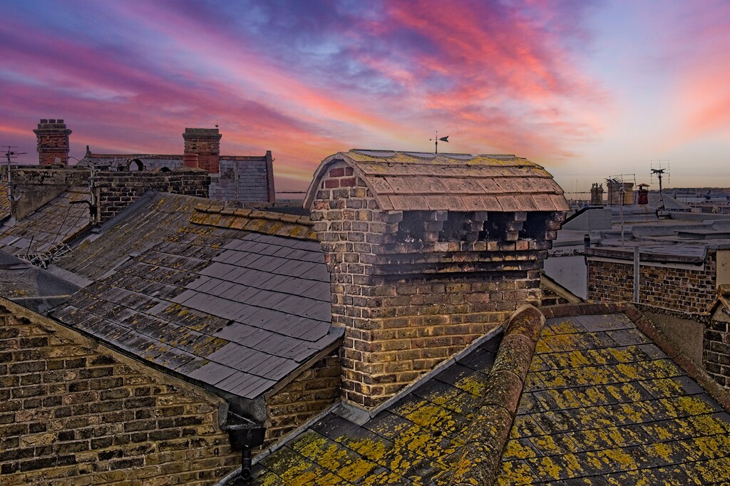 Amongst the rooftops by billyboy