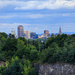 Downtown, viewed from the quarry.