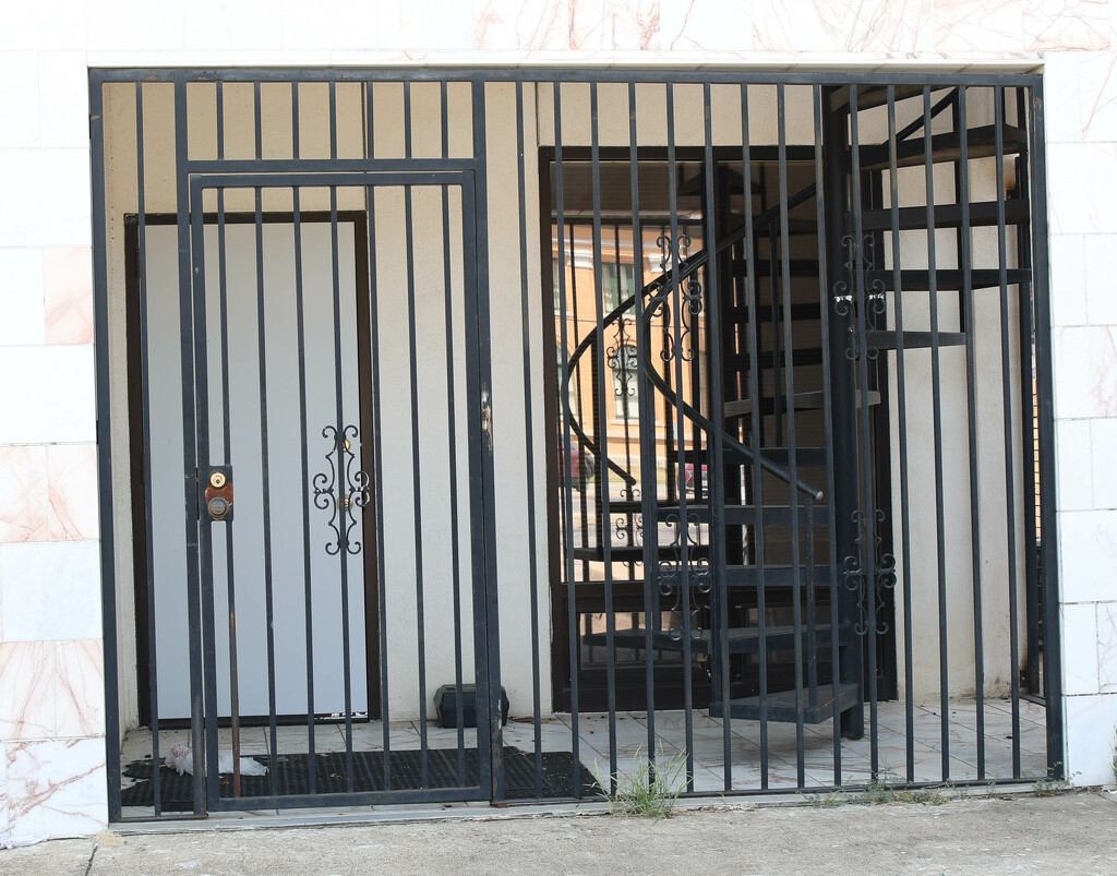 Door Made of Bars by judyc57