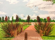 22nd Aug 2024 - The pathway (painting)