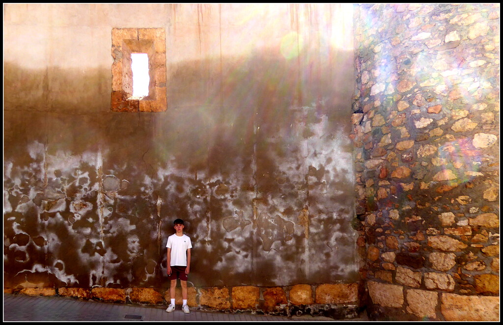 Orange wall by steveandkerry