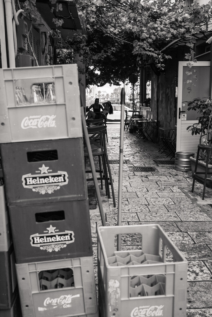 Backstreets of Lefkada by plebster