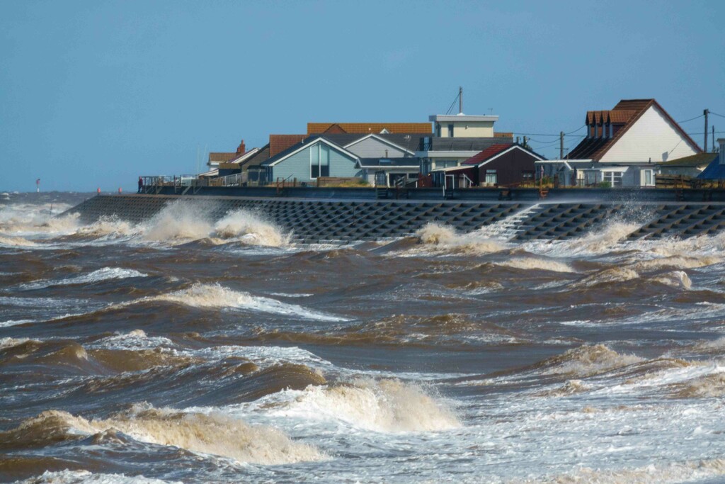 High tide. by padlock