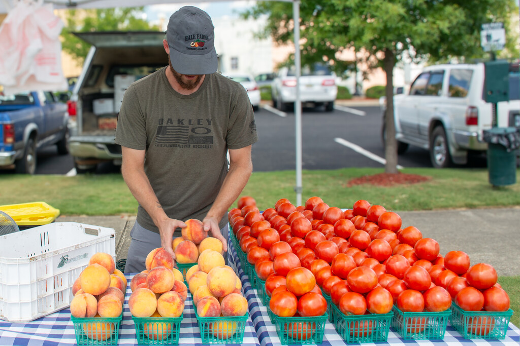 Peaches and tomatoes... by thewatersphotos