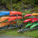 Colourful kayaks and canoes by helstor365